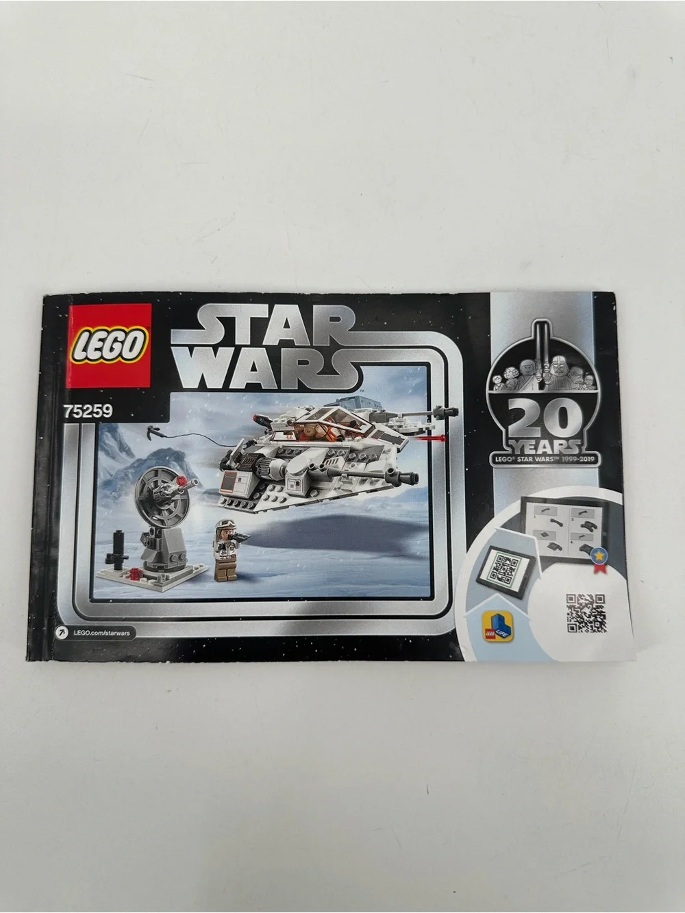 LEGO Instruction Manual for Star Wars Snowspeeder Set 75259 BOOKLET ONLY